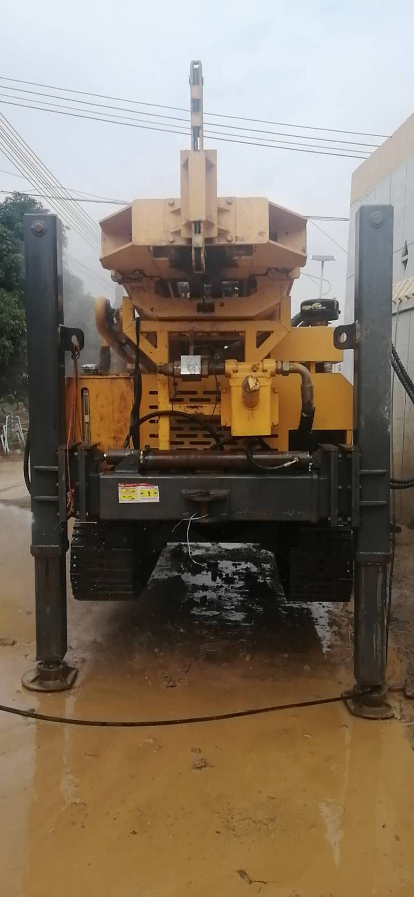 湛江吴川打井现场